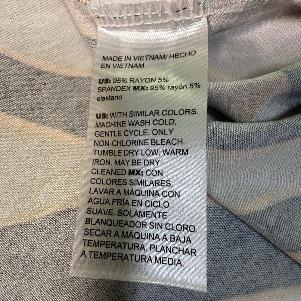NWT Chico's Touch of Cool 3 XL Palms Polished Tank Top Oceano Tropical Comfort - Picture 5 of 9
